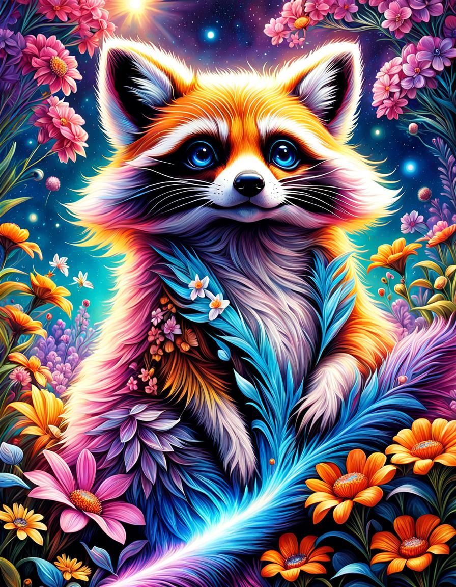 Foxcoon Hybrid - AI Generated Artwork - NightCafe Creator