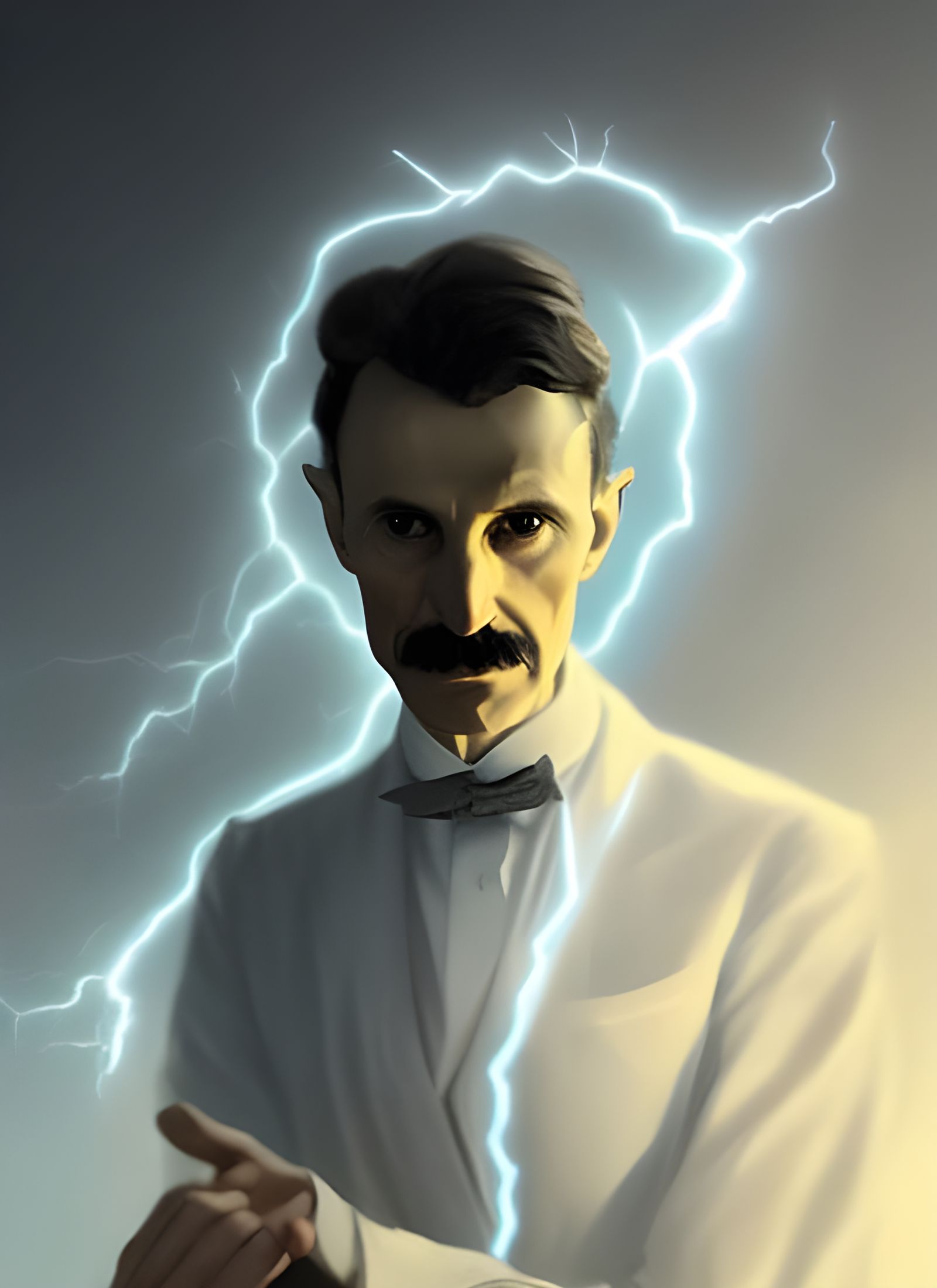 Nikola Tesla The Lord of Electricity  by @Clayton