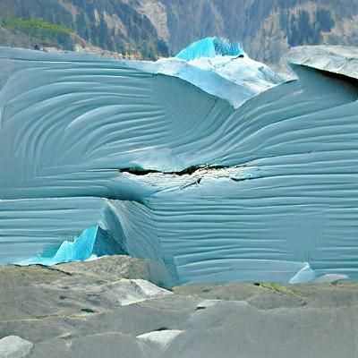 Cracking Glacier
