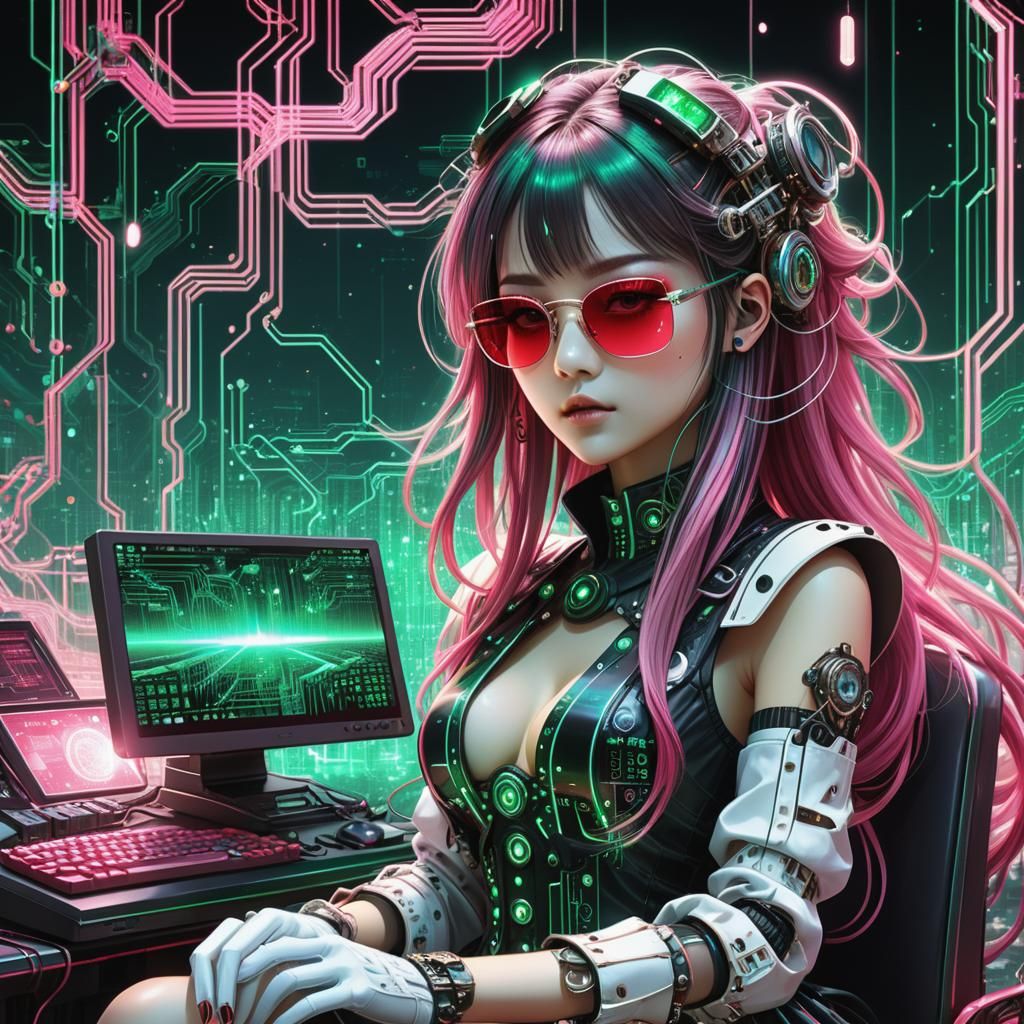 Internet girl  by @XserCHiN