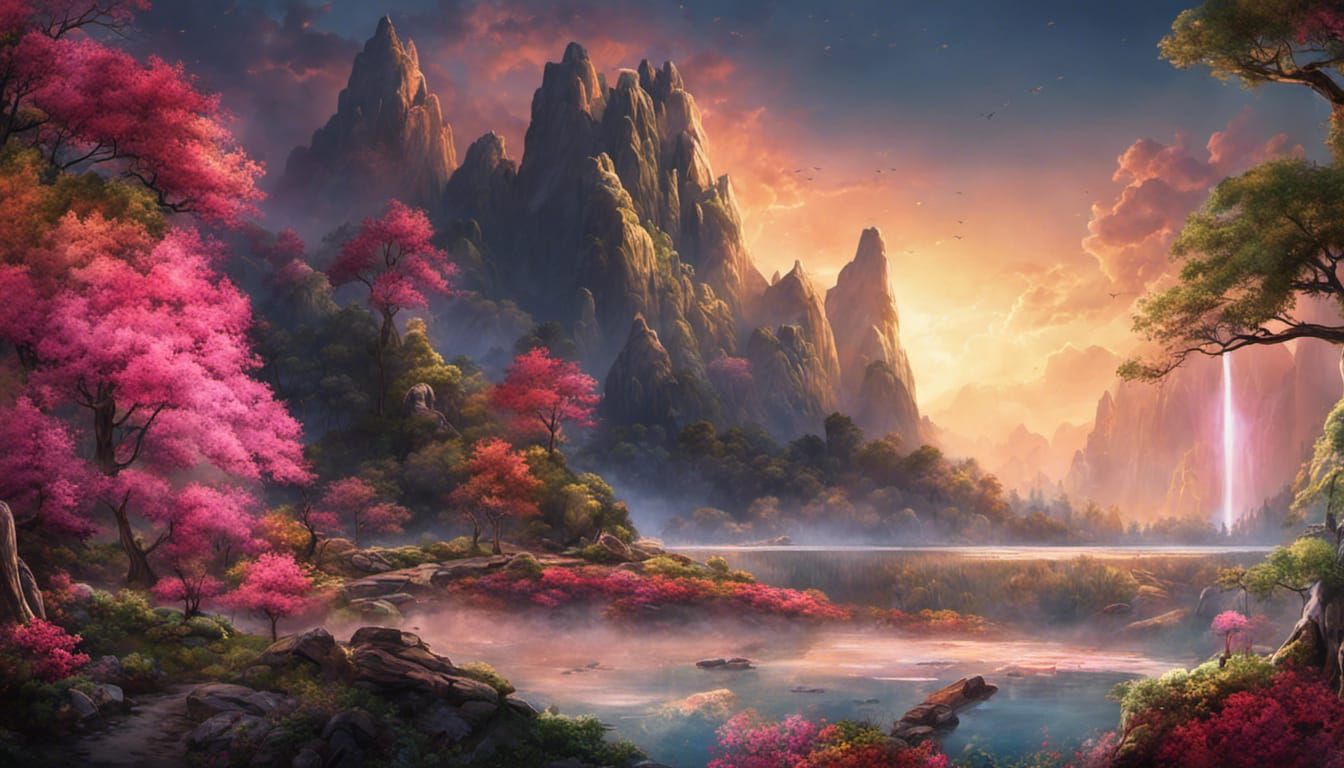 Radiates Boundless Joy  by @Other Worldly