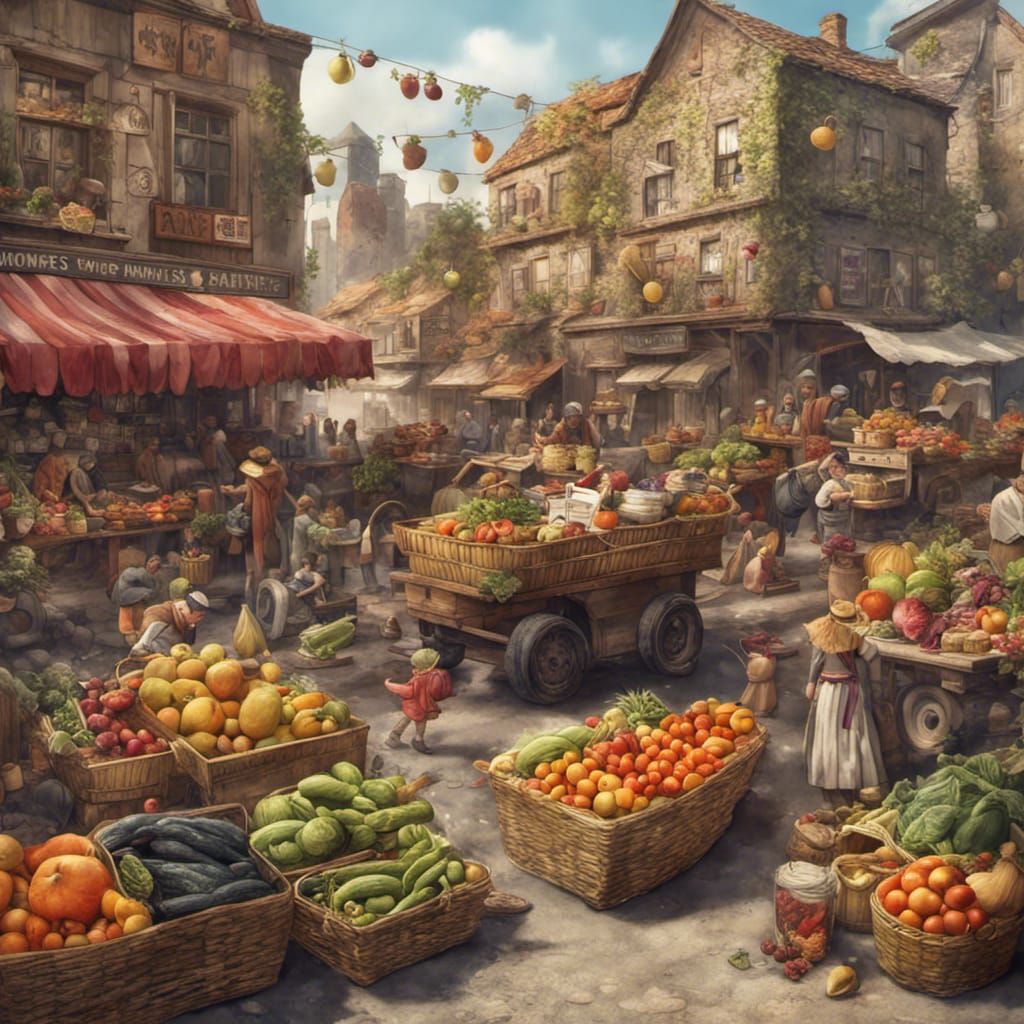 Farmers Market  by @Kristine