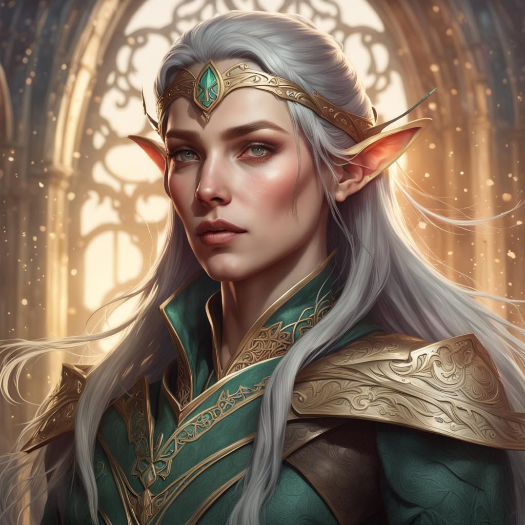 Confident Elven