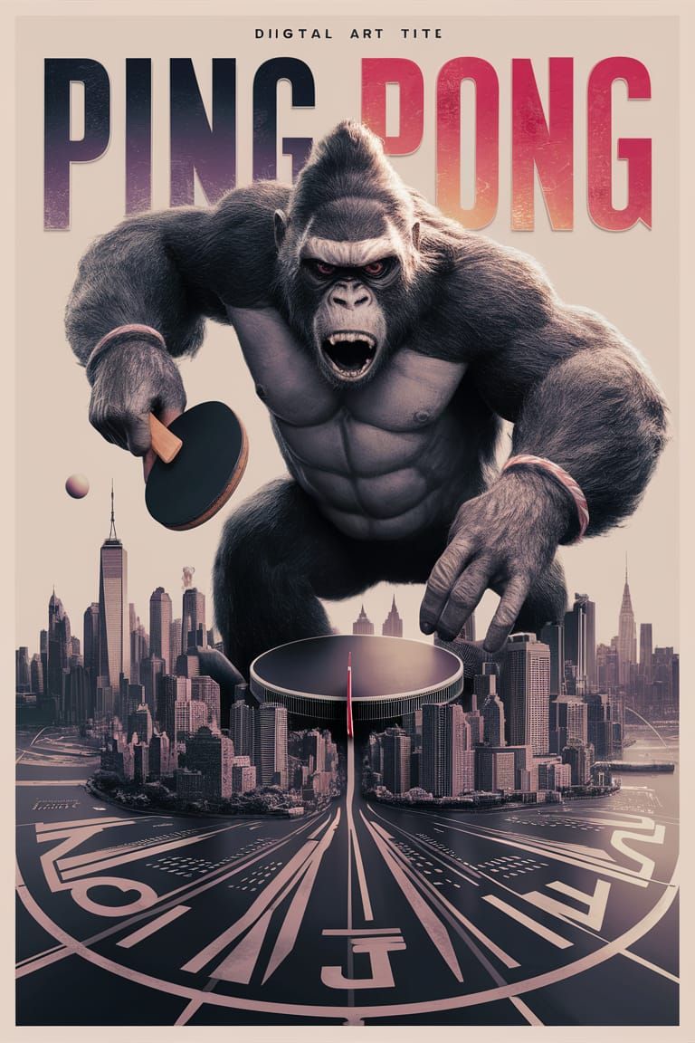 Ping Pong  by @Laura True