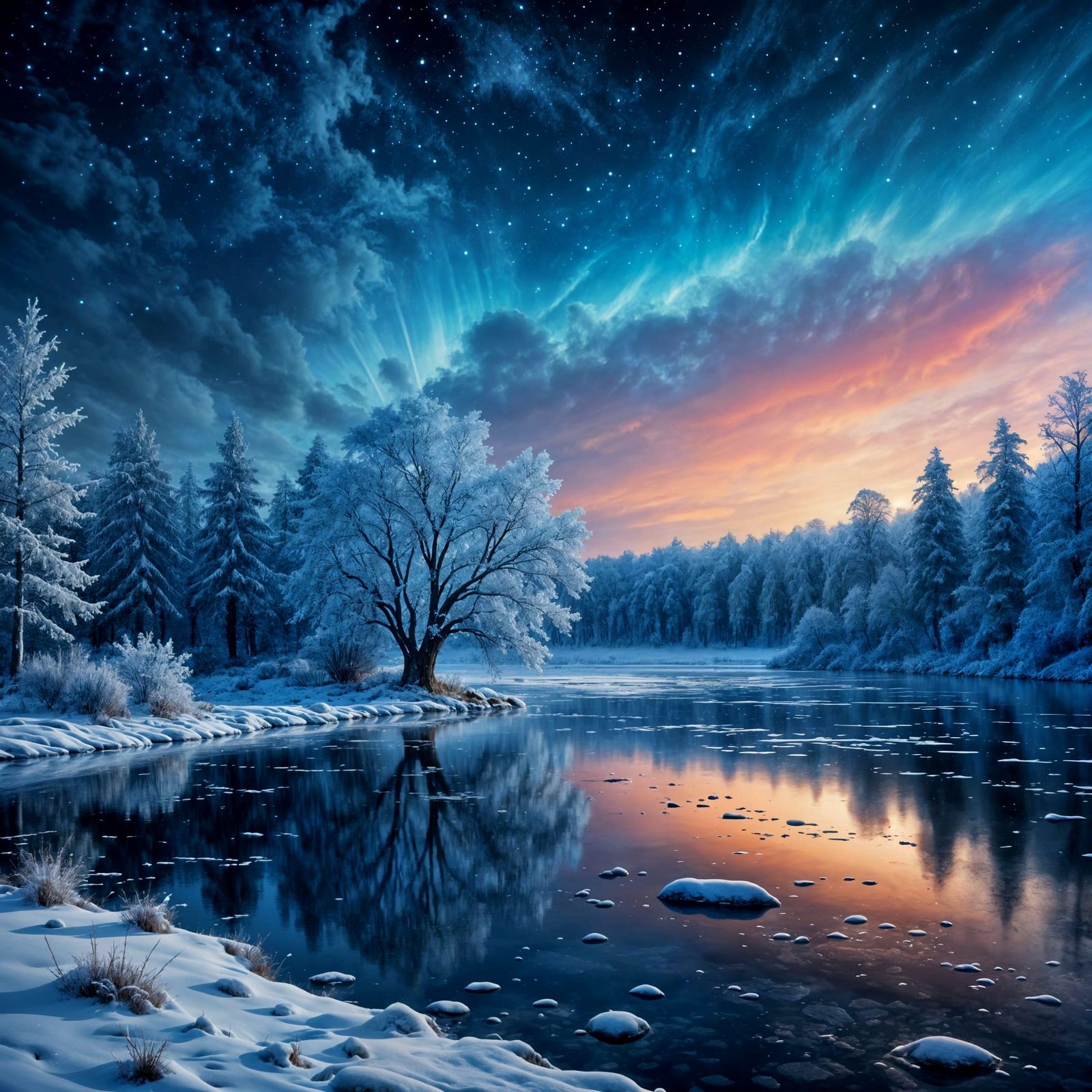 Winterscape  by @Lex