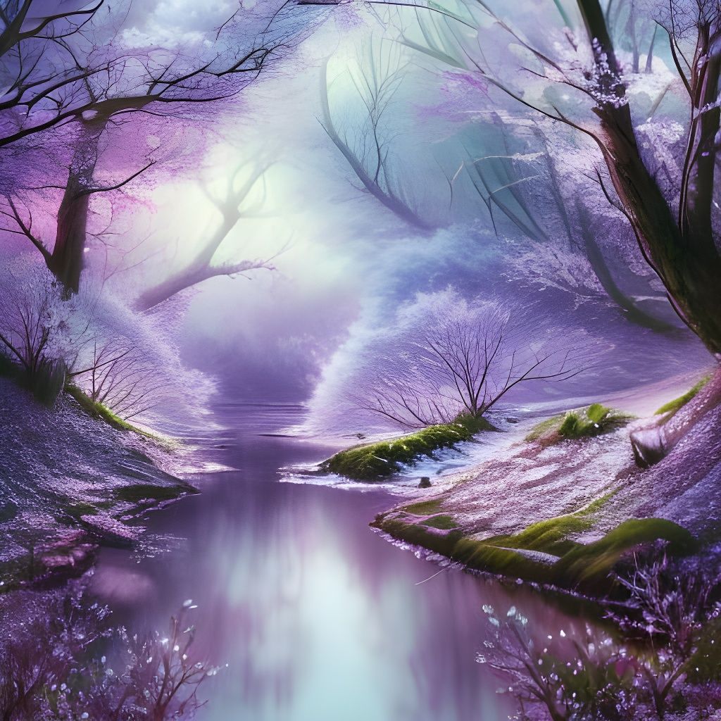 Coming of spring - AI Generated Artwork - NightCafe Creator