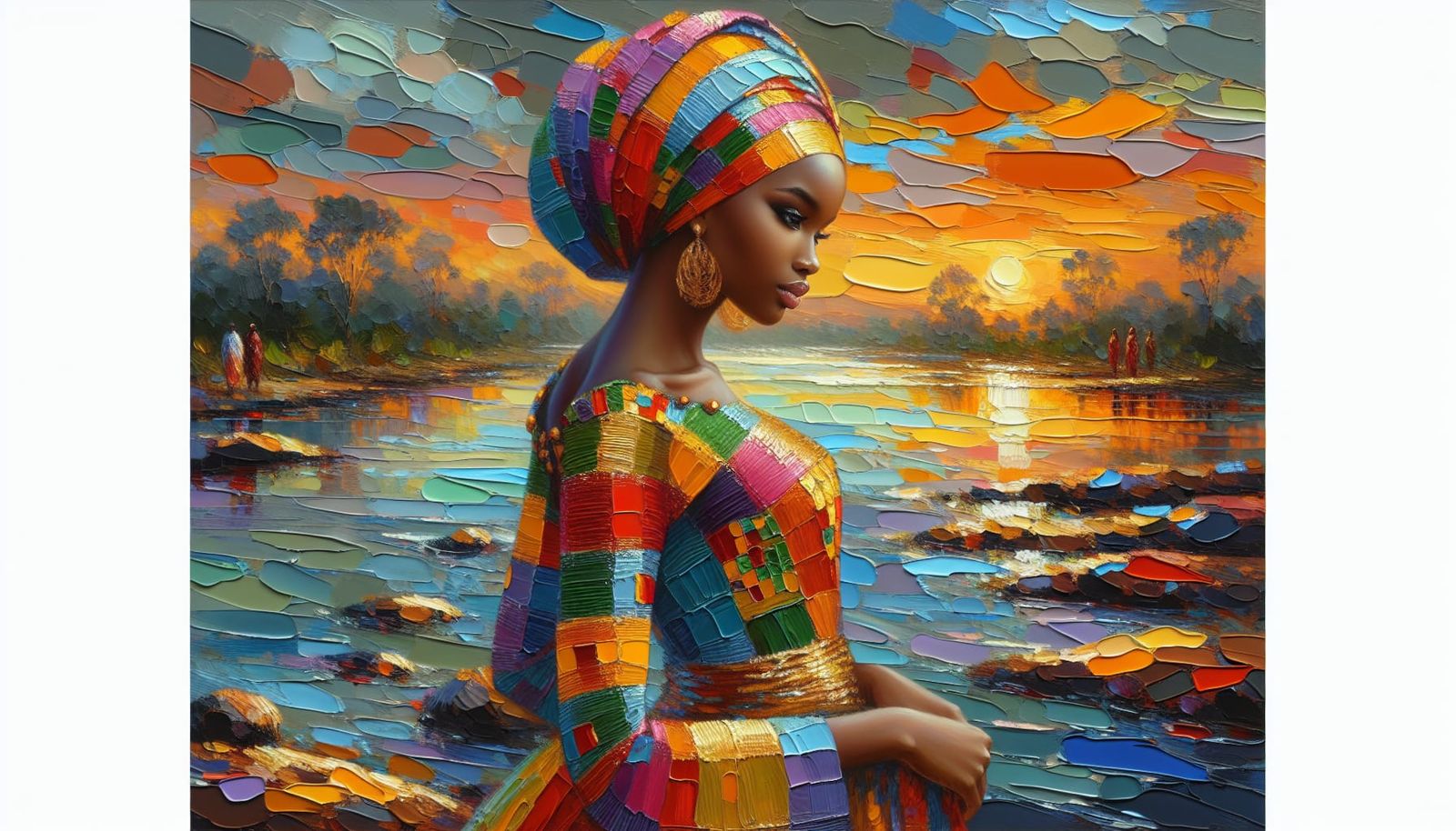 Sunset in Senegal