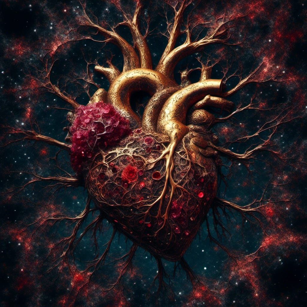 AI Art: Heart-to-Heart by @Zer0Fleet