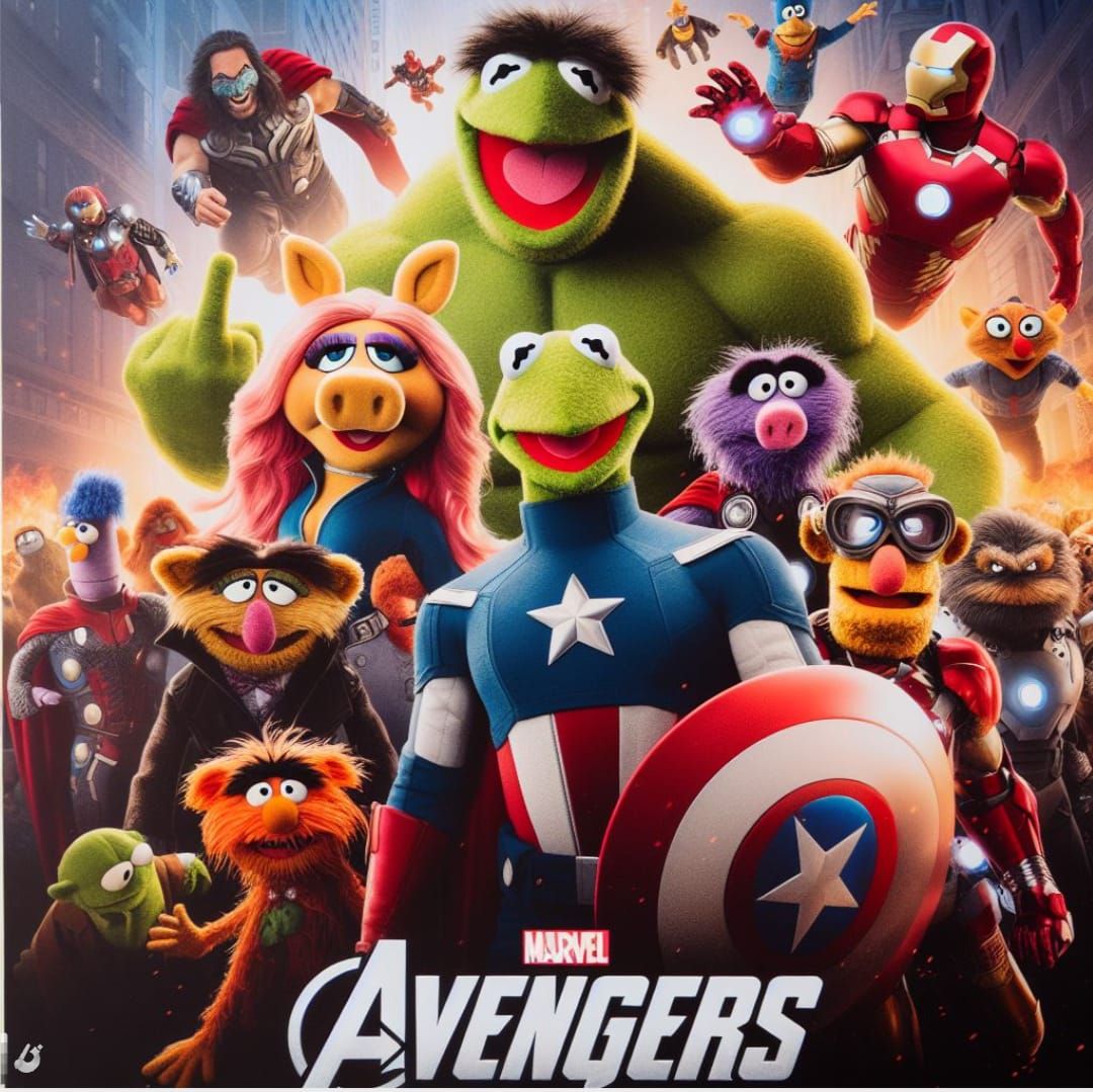 Muppet Avengers - AI Generated Artwork - NightCafe Creator