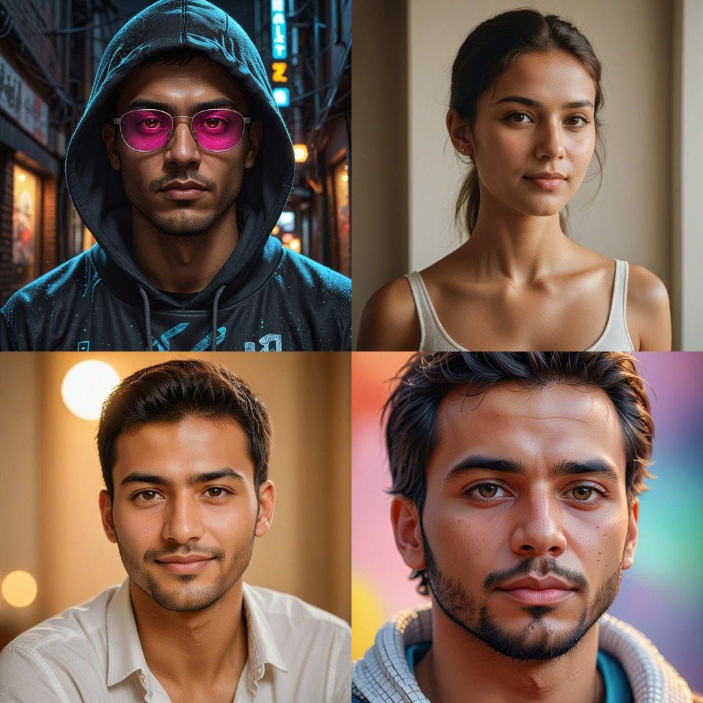 Lamine Yamal Portrait Generated by AI