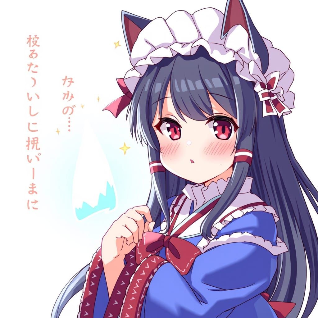 Cute Anime Cat Tribe