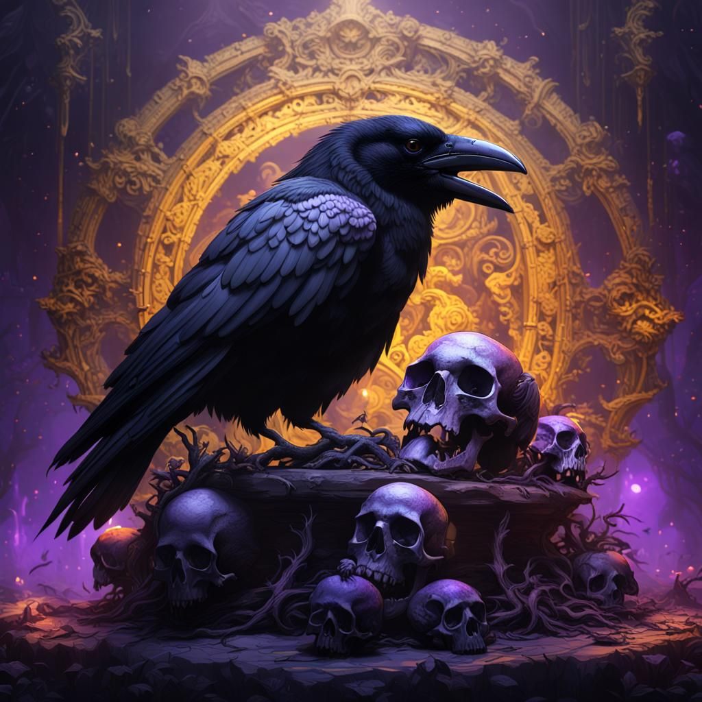 a crow