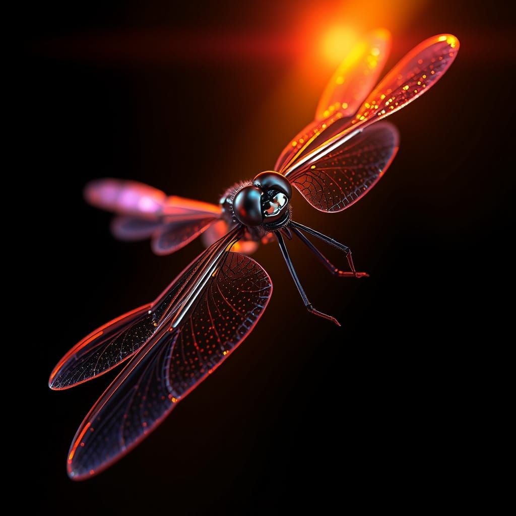 Dragonfly  by @Padmablue