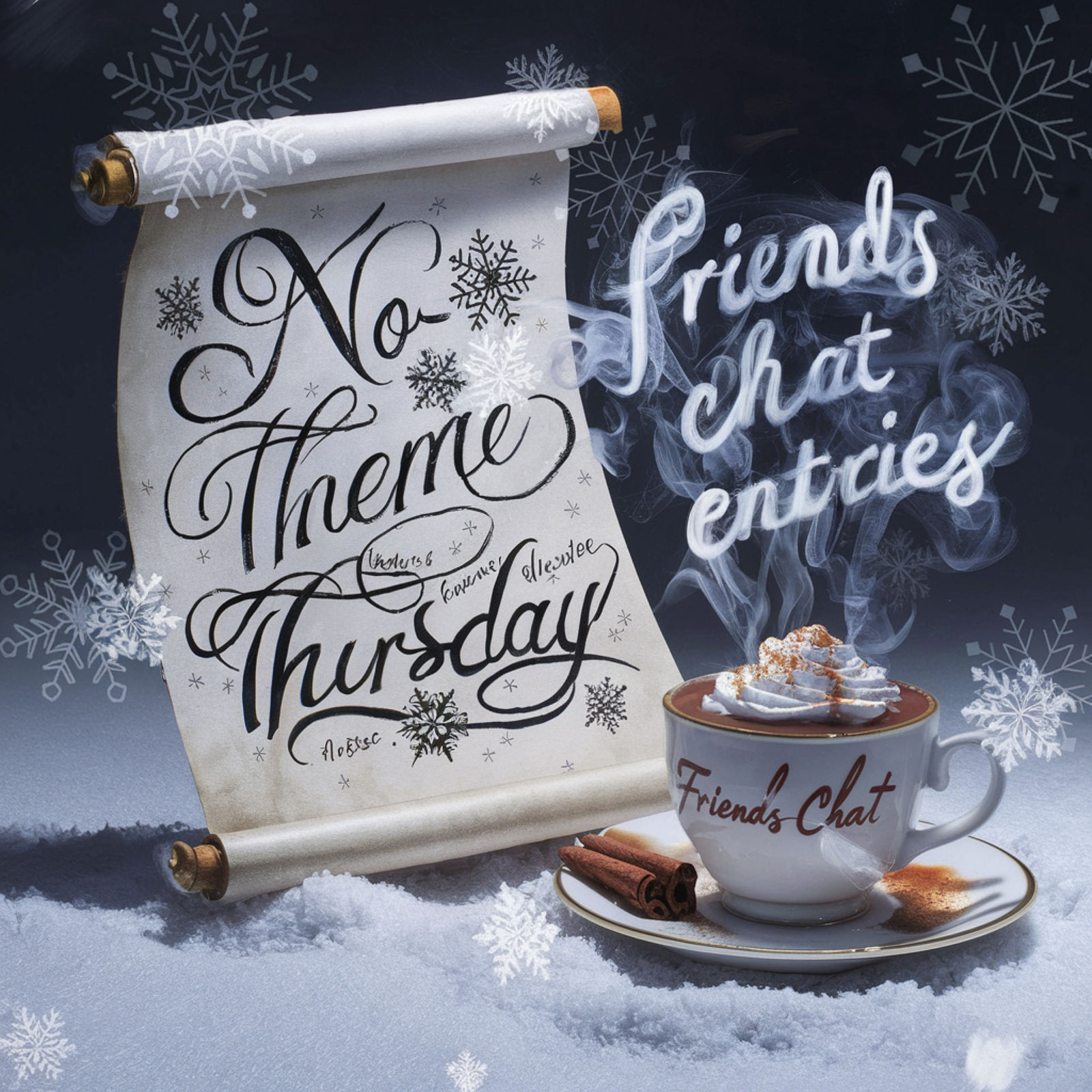 Friends Chat Entries  -  No-Theme Thursday
Daily Challenge #819: Jan 8, 2025