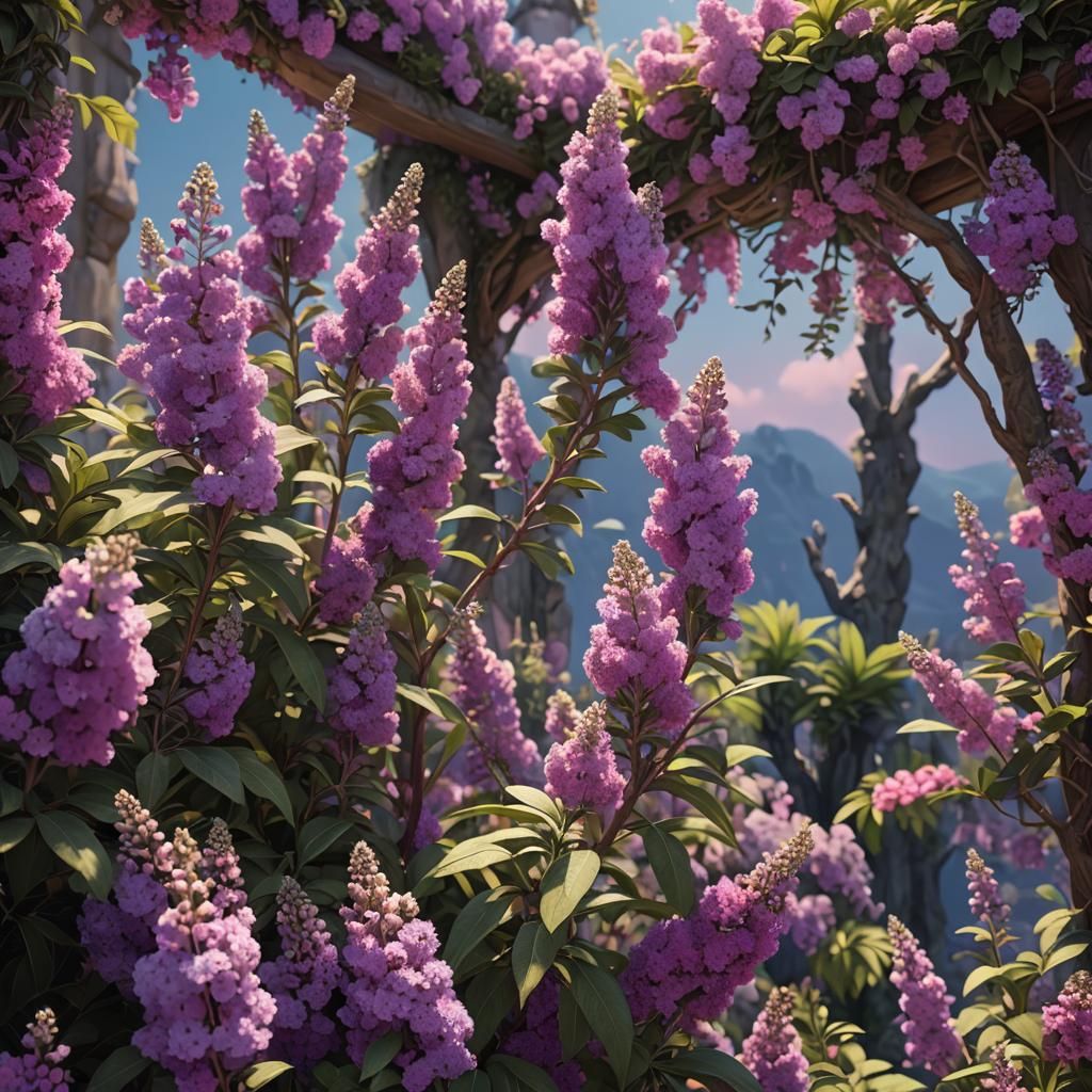 Blossom bush 1