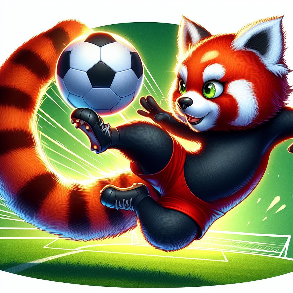 Kicks, the Red Panda