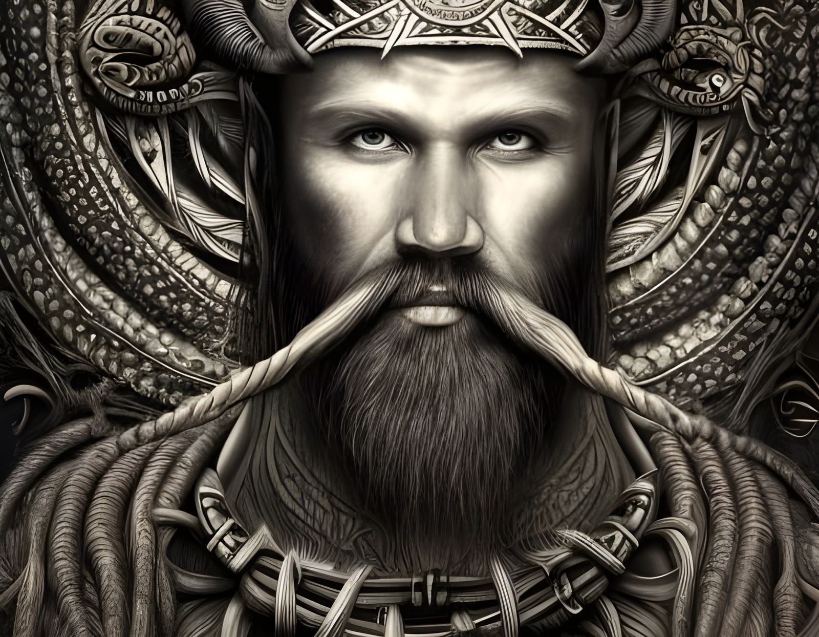 Viking King - AI Generated Artwork - NightCafe Creator