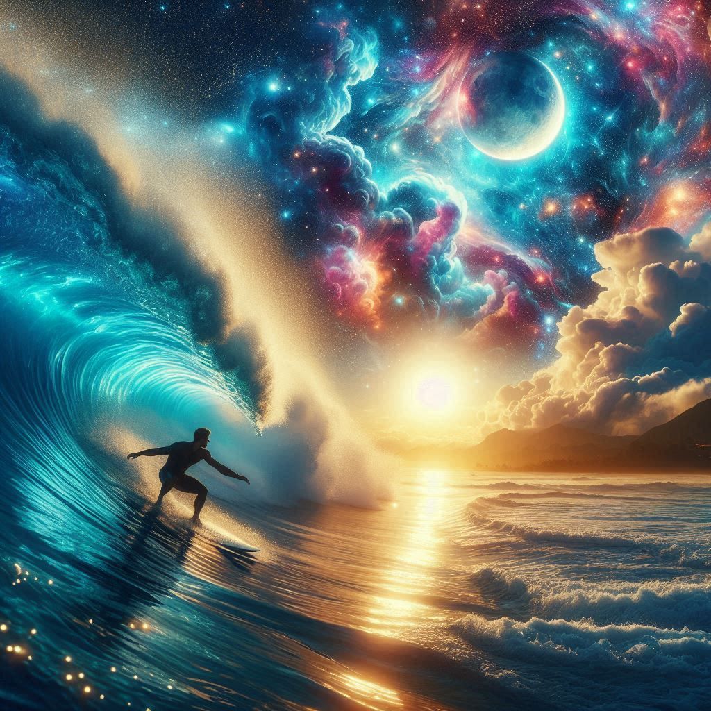 Surfing the cosmos