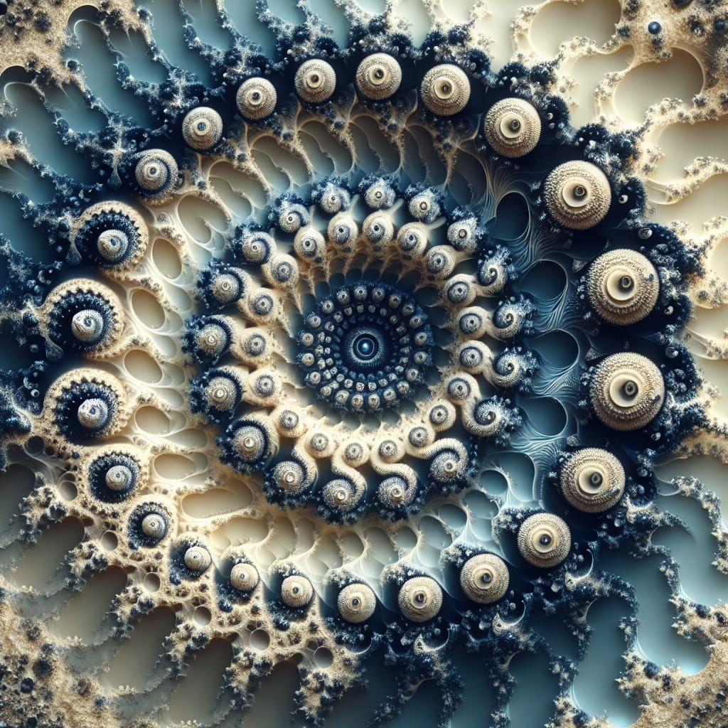 Circles in the Sand - Sacred Geometry  by @Chikiwi Creations