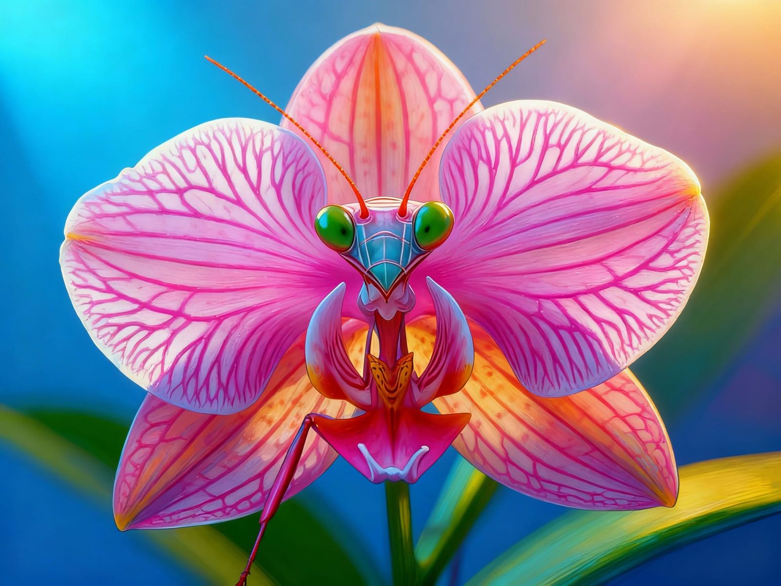 Mantis Orchid   by @kalakar