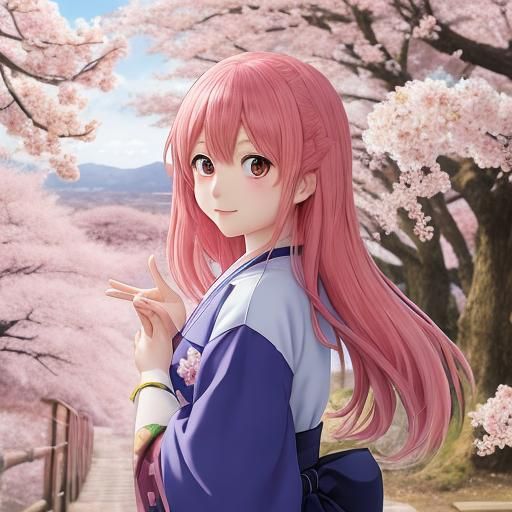 Sakura AI Art