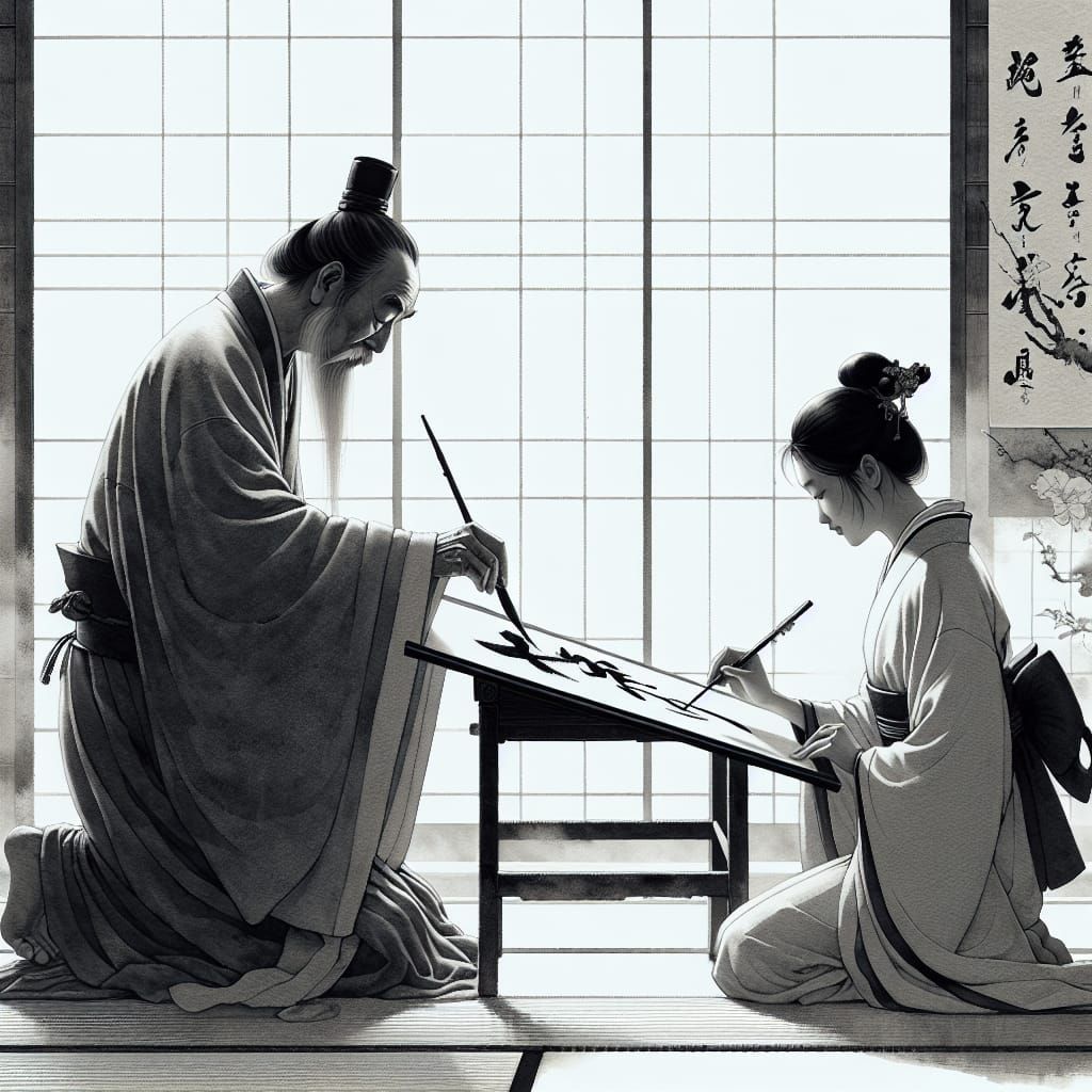 Master & Apprentice  by @Taty