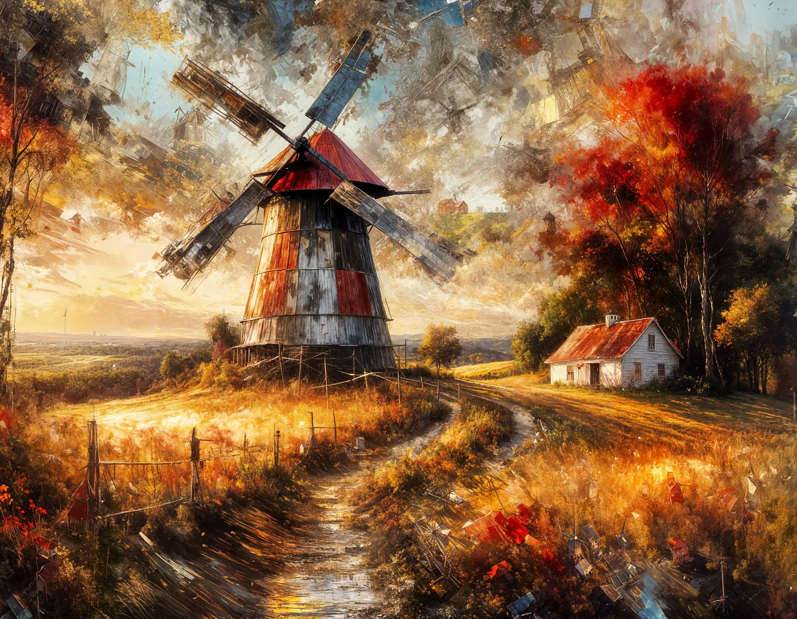 Windmill n.5  by @SSJ Owl