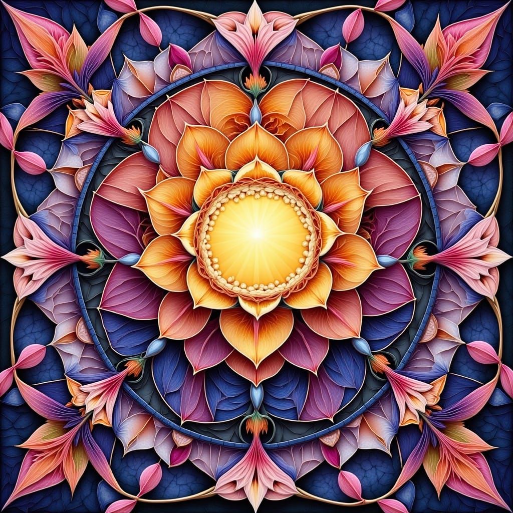 Flux Mandala Tile
