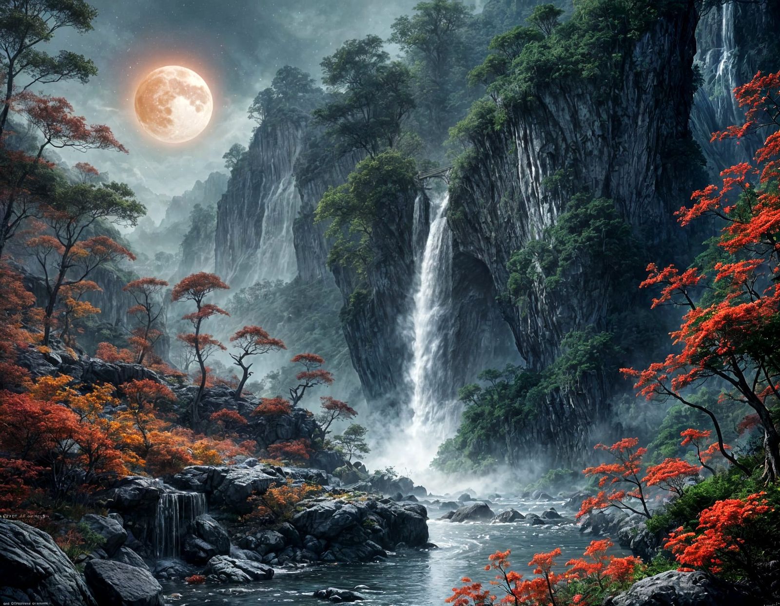 Moody Moonlight  by @Vivi