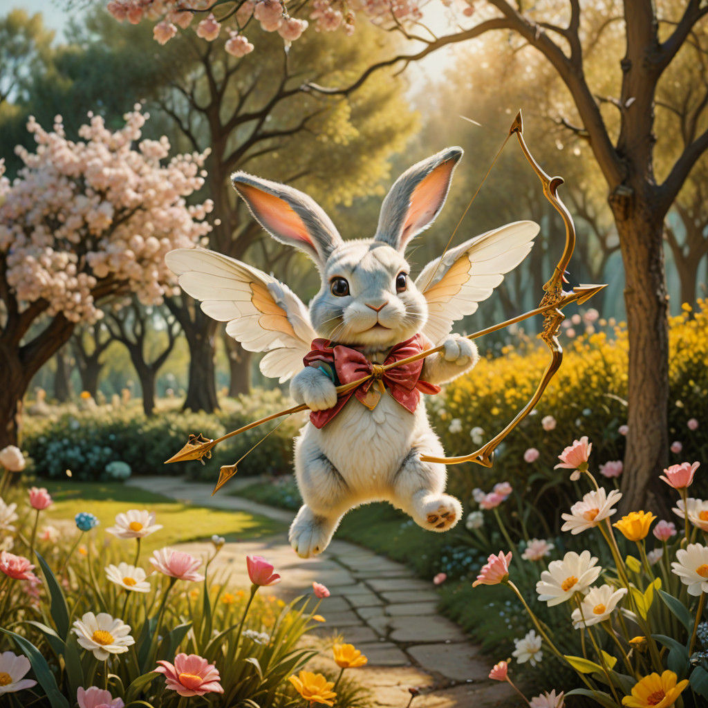 Bunny the Lovebringer #3  by @Corn Clay