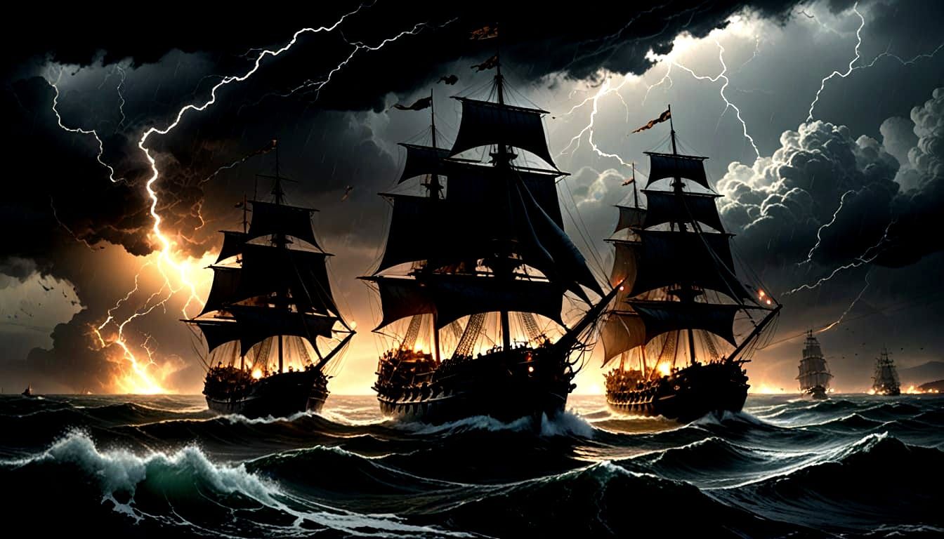 a tempestuous sea  by @Ghexghe