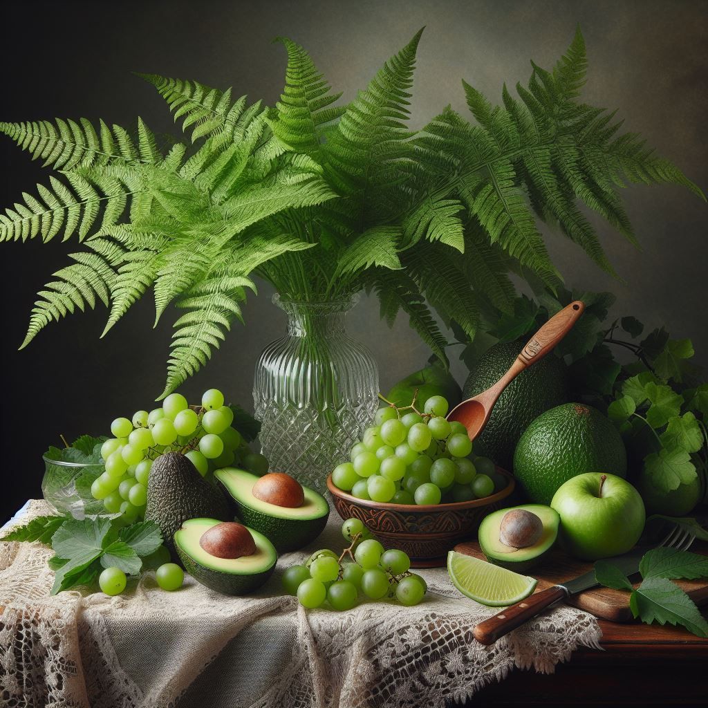 Still life in green