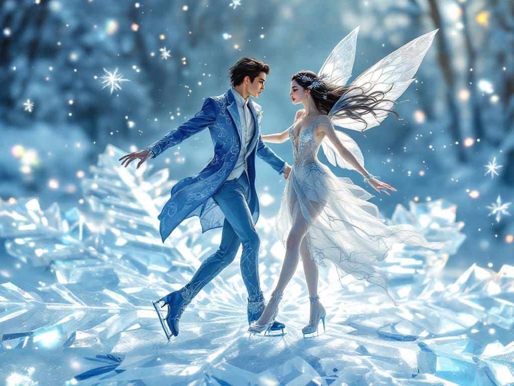 Jack Frost meets the Snow Fairy