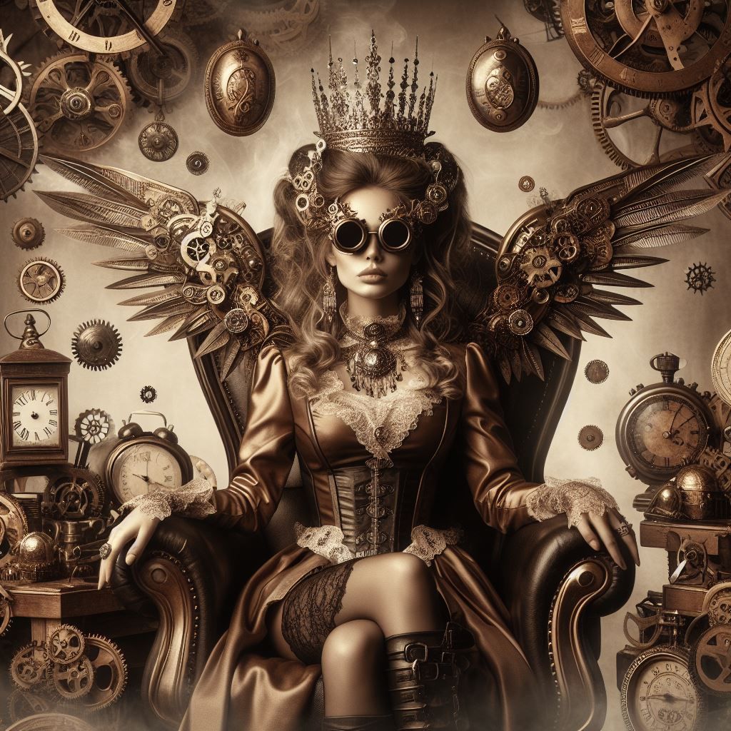 Portrait - Steampunk Queen
