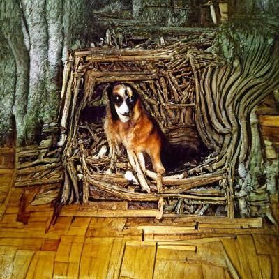 In the quivering forest, where the shivering dog rests, our ...