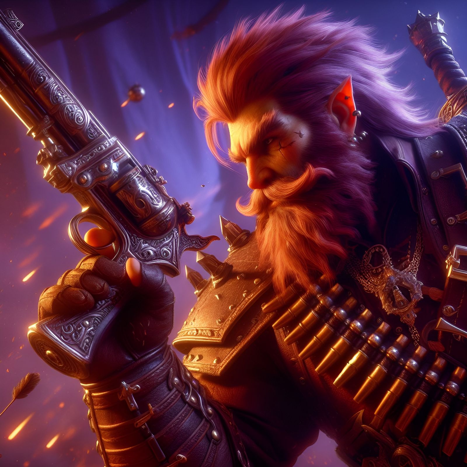 The Ancient Dwarven Gunslinger