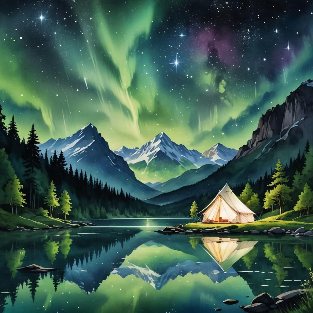 Aurora.  by @IlluminatedMoons_45