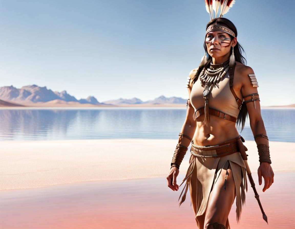 Native American female brave (Did they exist?.. I have no idea)