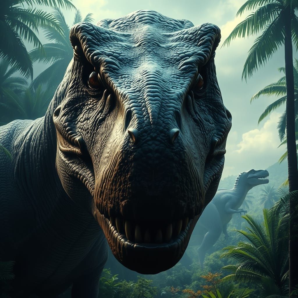 The Jurassic King  by @Looney Lynn