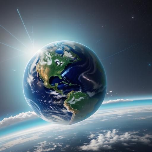 space between heaven and earth