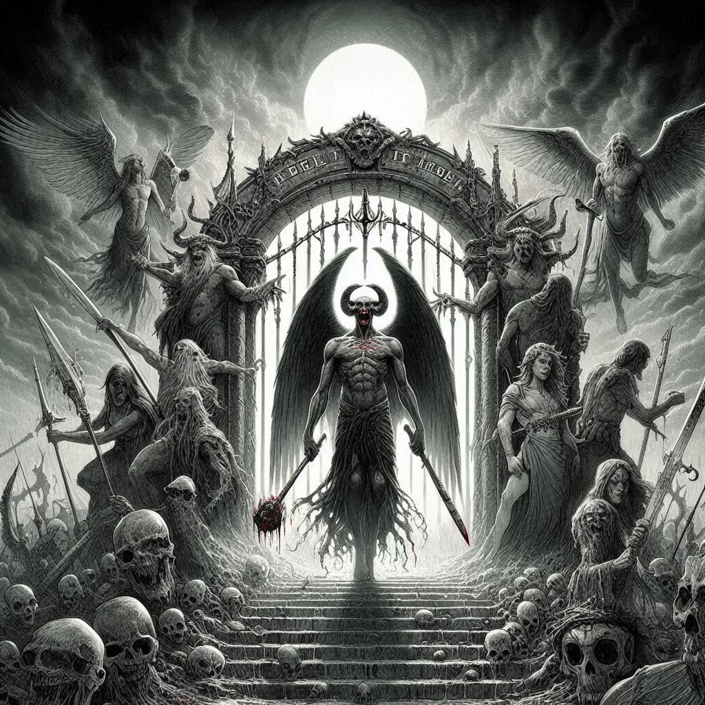 Come now, swing wide those gates 'Cause I have paid my penance kindly well in time for judgement day