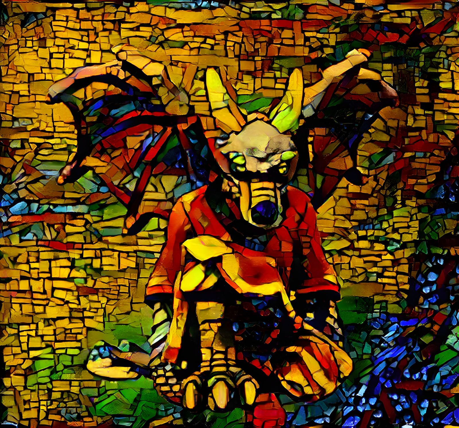 Winged Kobold Crouched