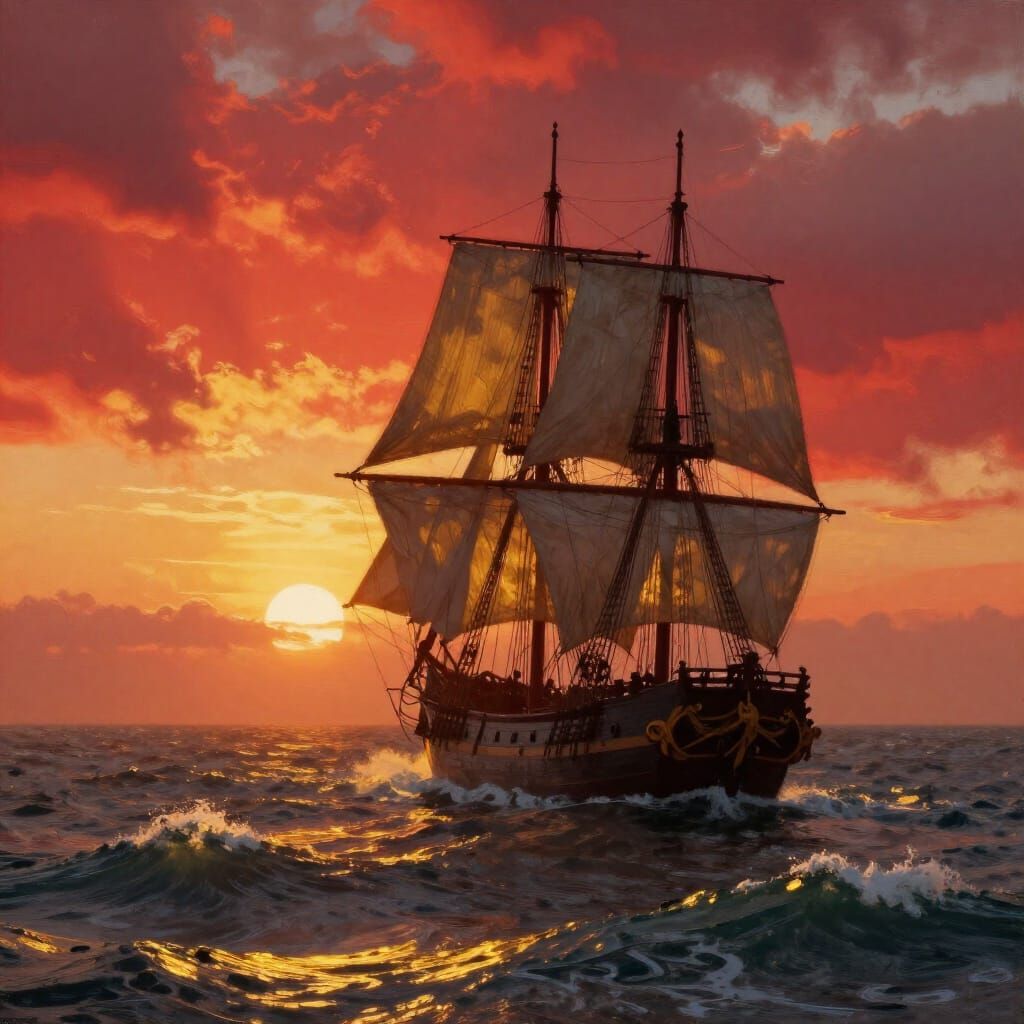 Sailing Home   by @Edwina