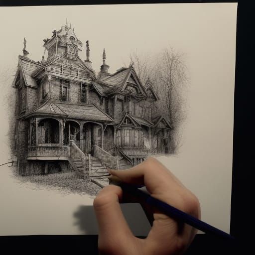 Sketching a house undefined