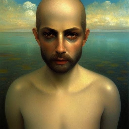 Ses yeux montrent sa tête Ses yeux sont la fraîcheur de l'ét...