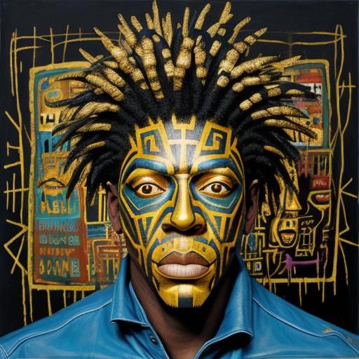 goldust by Jean-Michel Basquiat