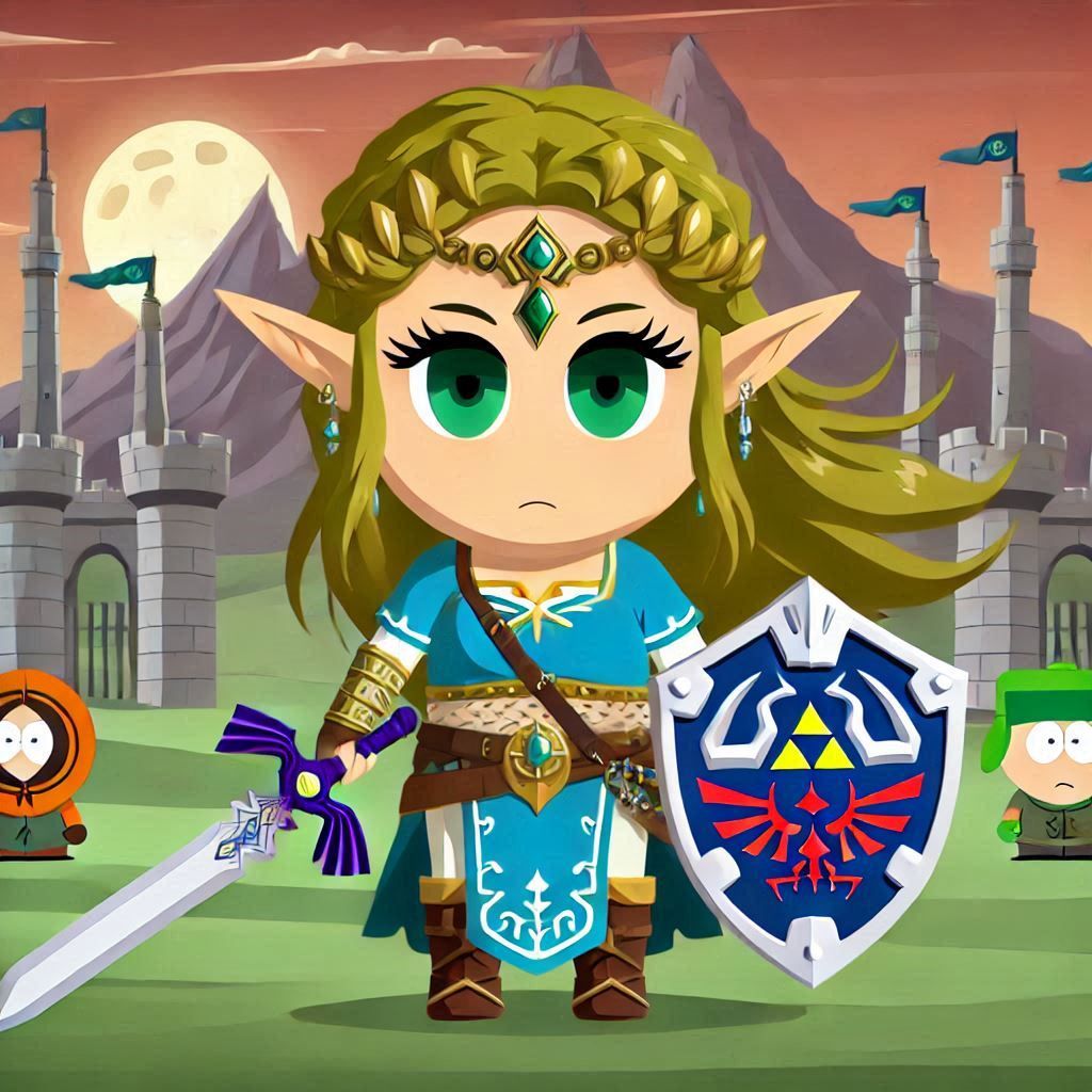 The legend of Zelda: Tears of the Southpark kingdom