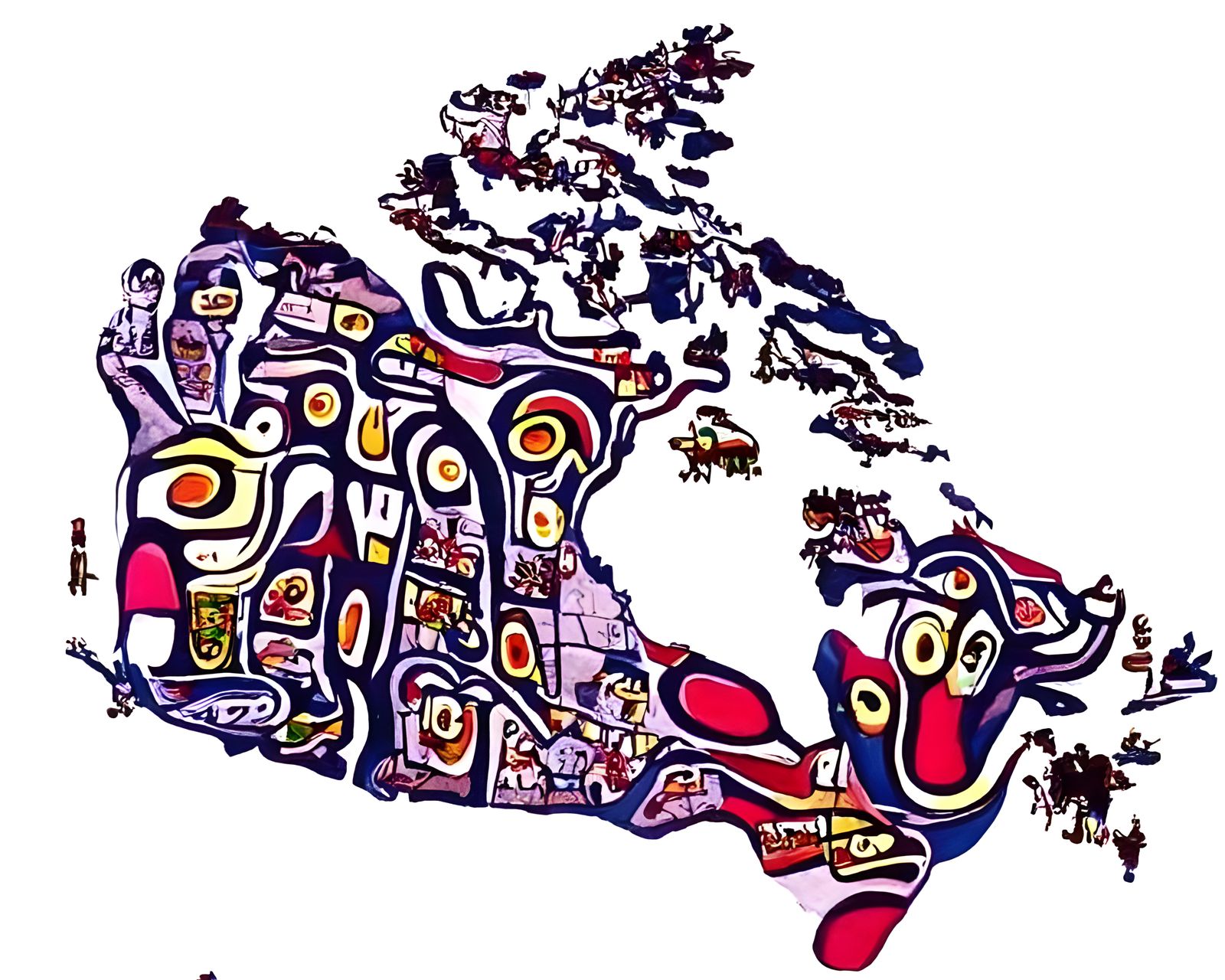 Happy Canadian Indigenous People's Day - AI Generated Artwork ...