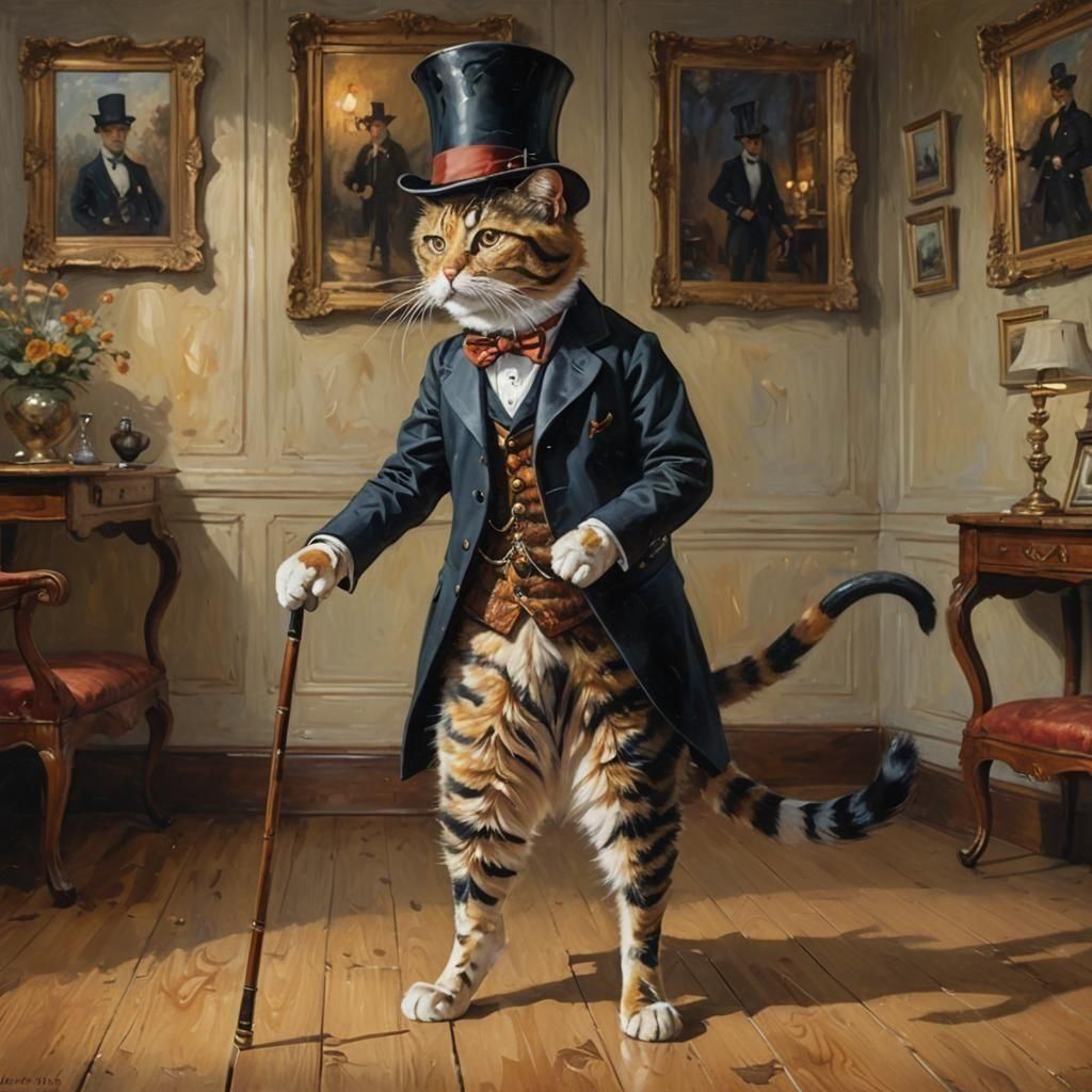 Mr. Fancy cat