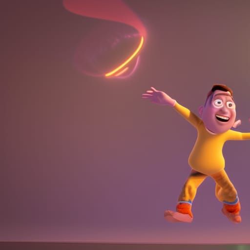 Person hitting the griddy dance AI Generated Artwork NightCafe Creator